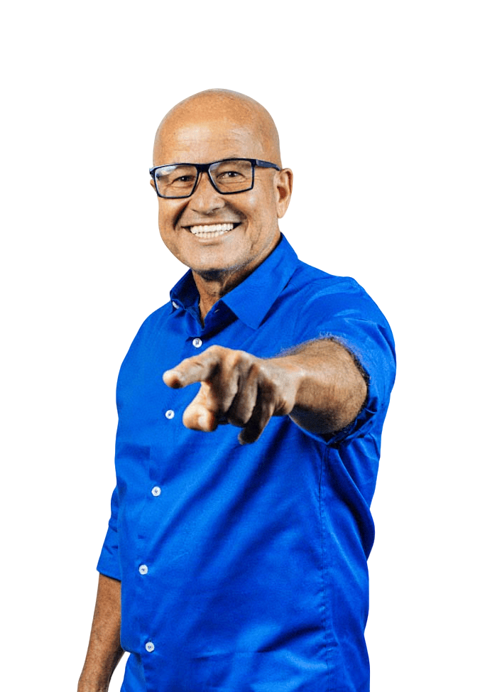 Irailson Gazo recortado, pronto para a montagem de foto